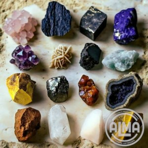 Minerales en bruto portada